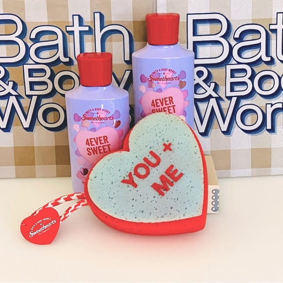 Bath & Body Works Other - 🆕💜4Ever Sweet Body Wash + Sponge 💙